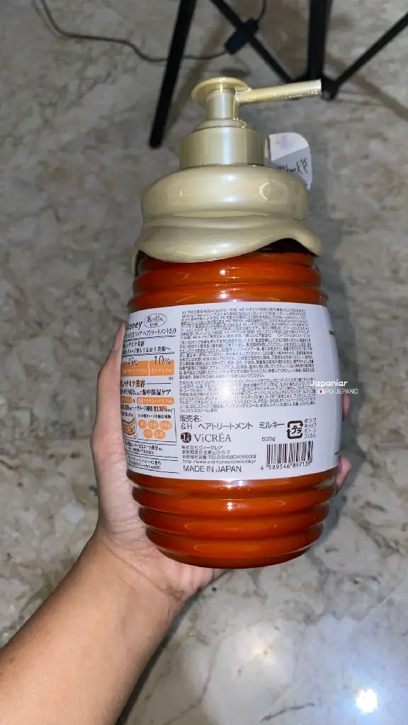 &honey Milky Precious EX Repair Treatment (500g)  Kondisioner Perawatan Ultra-Moist & Rambut Rusak Parah (2).webp
