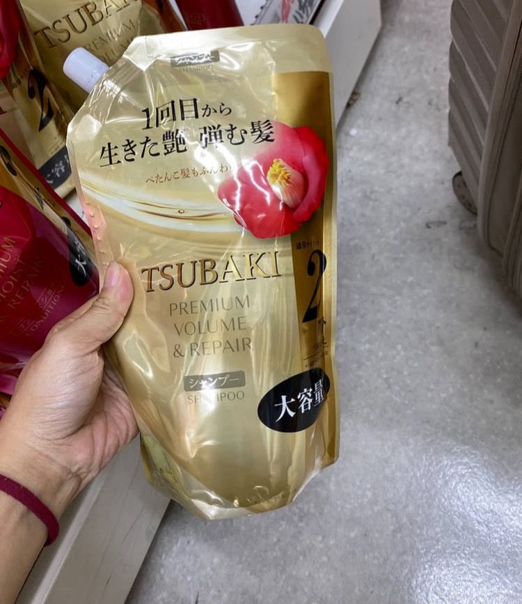 Shiseido Tsubaki shampoo kemasan 330ml