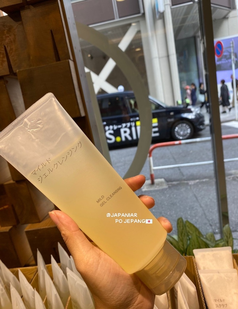 Muji mild gel cleansing