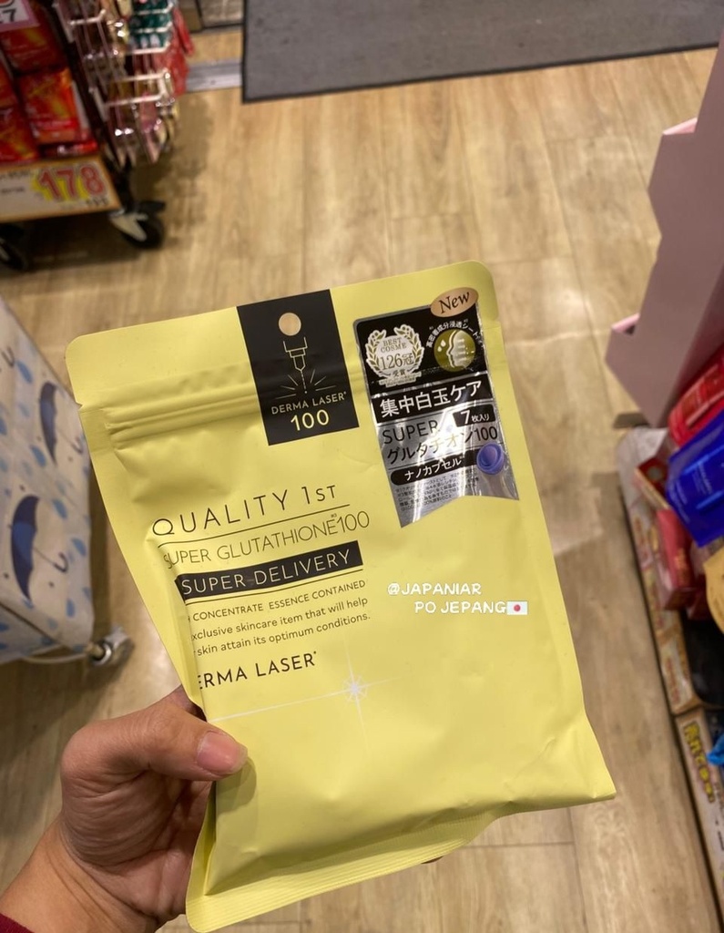 Quality 1st Derma laser super glutahione (kuning)